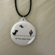 گردنبند دایناسور گوگل