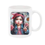 ماگ فانتزی طرح بیبی گرل 4