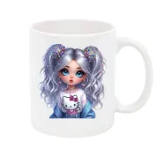 ماگ فانتزی طرح گری گرل