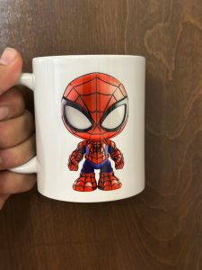 ماگ مرد عنکبوتی سفارش مشتری اسپایدرمن