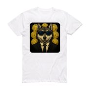 تیشرت پسرانه طرح گرگ رنگ سفید، یه استایل خیابانی خفن