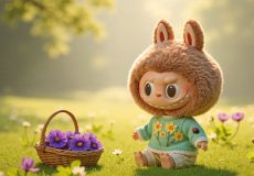 لبوبو پسرانه از شخصیت محبوب Labubu برای طرفدارانش