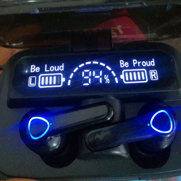 هدفون بلوتوثی M19 Newest همراه با کیس شارژ LED دار