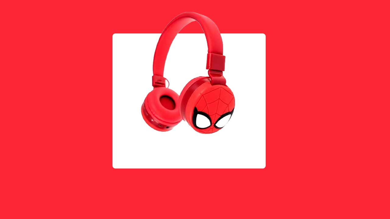 هدست بلوتوثی اسپایدرمن KR-9900 مناسب برای کودکان و گیمرها