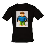 تیشرت روبلاکس مشکی عکس پروفایل