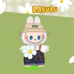 تیشرت لبوبو پسرانه سفید طرح Boy Labubu 1؛ استایل خفن با هدیه از دیو گیم