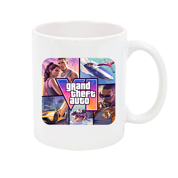 ماگ جی تی ای 6 مدل GTA6 Mug 01 دیو گیم